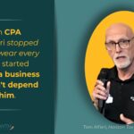 CPA Tom Alfieri representing his success story