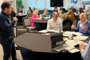 Joe with professional service providers at Growth Academy Coaching's Total Business Breakthrough
